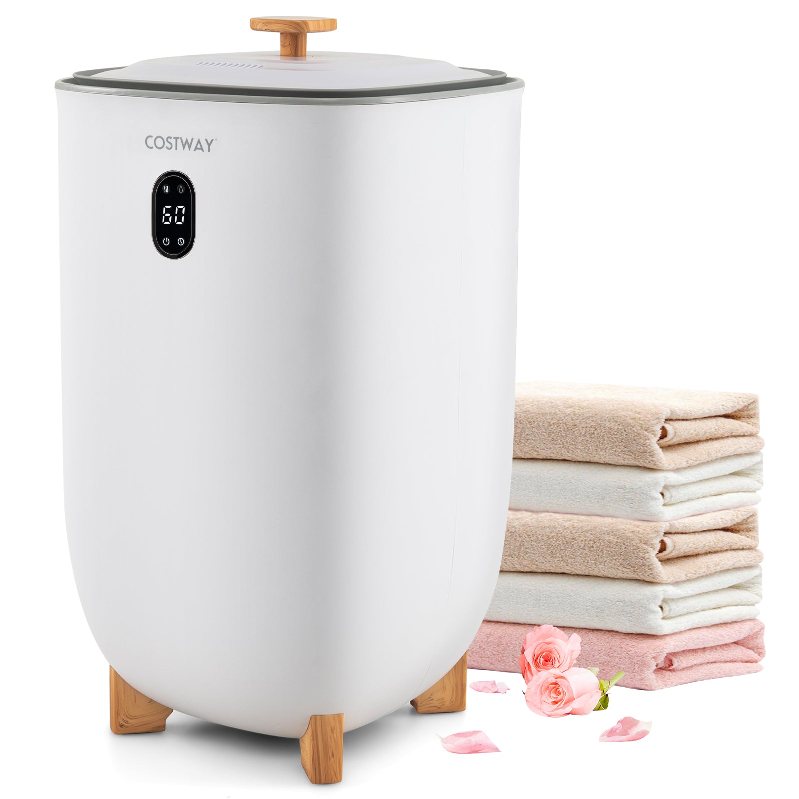 35L 大型家庭用タオルウォーマーバケツ(自動停止機能付き)