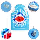 屋外用夏用インフレータブルサーフボード インフレータブルサーフィンボディボード ハンドル付き 子供用ポータブルフローティングボード サーフボード ビーチサーフィン 水泳 夏の水遊び