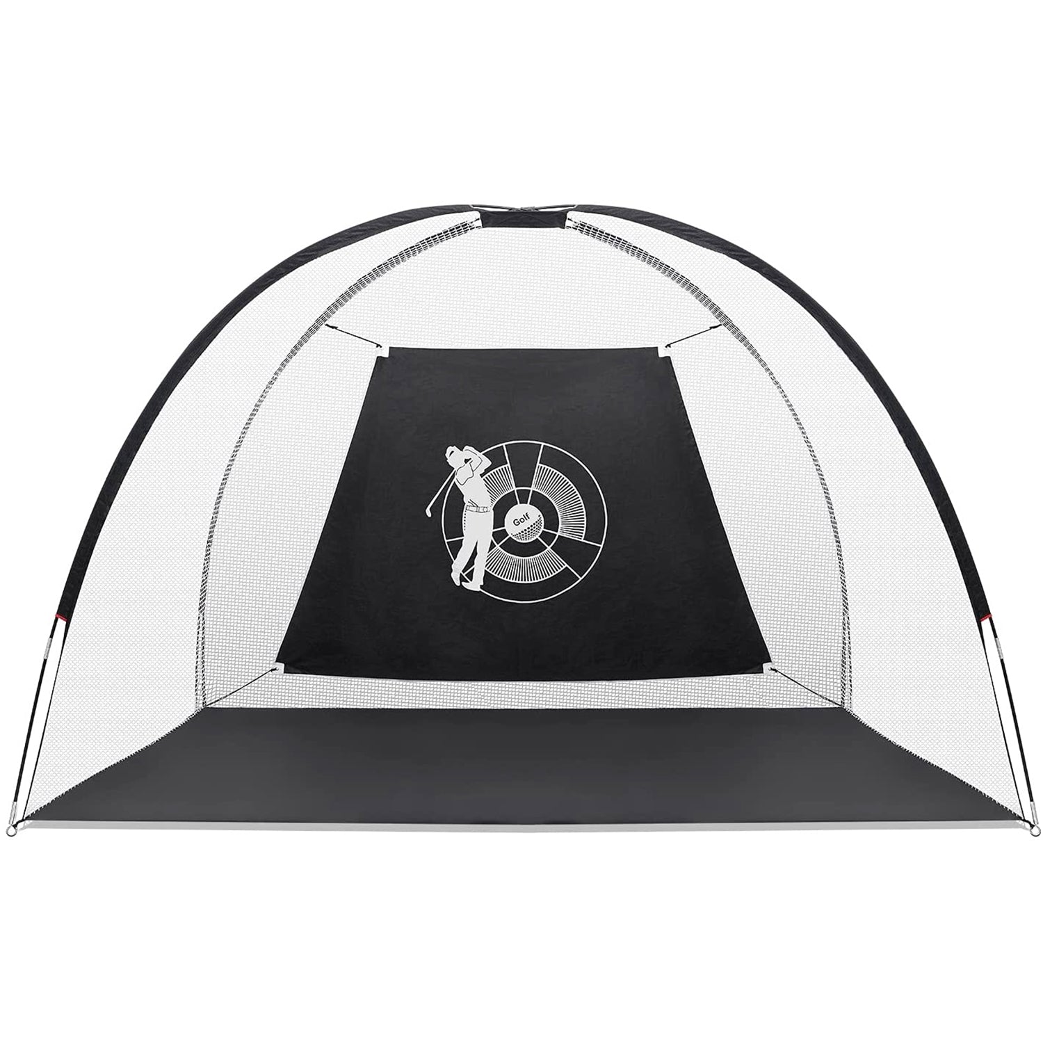 3-in-1 ポータブル 10 フィート ゴルフ練習セット