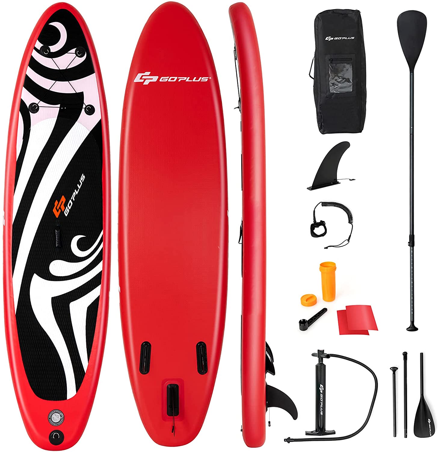 120インチ インフレータブル スタンドアップ パドル ボード サーフボード ポンプ付き アルミパドル