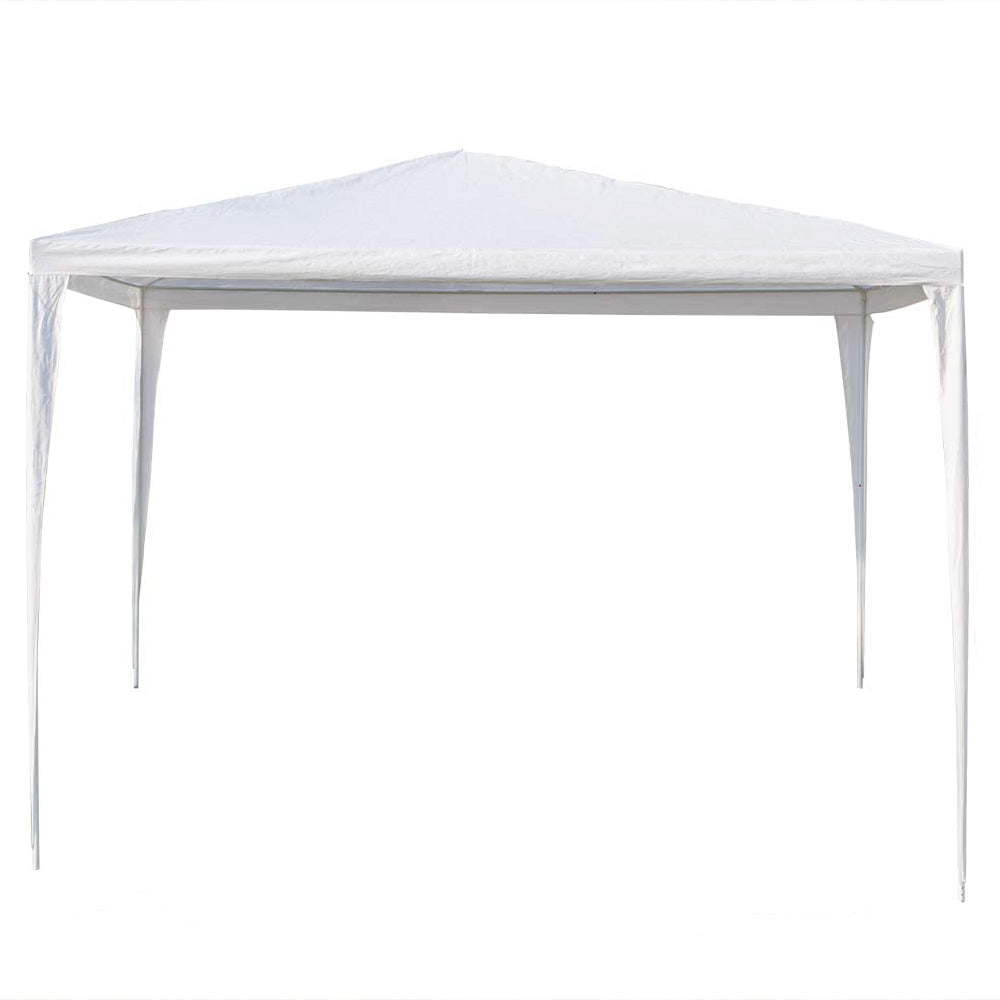 10 ft. x 10 ft. White Canopy Tent Heavy-Duty Wedding Party Tent Canopy