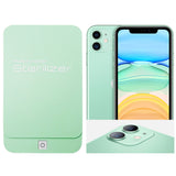 UVライトサニタイザー、ユニバーサル携帯電話殺菌装置、iOS Android携帯電話用アロマセラピー機能付き電話クリーナー