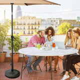 31.5 ポンド アンティークブロンズ屋外パティオ傘ベース