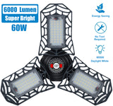 LED ガレージ ライト 110V E26 超高輝度 調節可能 LED ショップ ライト ガレージ、ワークショップ、作業台、納屋、倉庫、全エリア、地下室用