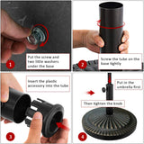 31.5 ポンド アンティークブロンズ屋外パティオ傘ベース