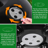 18インチ オリジナル ケトル プレミアム チャコールグリル ブラック