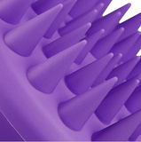 SKONYON シリコン製頭皮マッサージシャンプーブラシ ヘッドスクラバー ヘアウォッシュツール クレンジング ふけブラシ 1パック