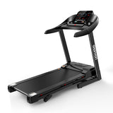 SKONYON 2.5HP Folding Treadmill Electric Treadmill with LCD Display and Cup Holder for Home Gym Fitness Exercise