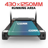 SKONYON 2.5HP 折りたたみ式トレッドミル 電動トレッドミル LCD ディスプレイとカップホルダー付き ホームジム フィットネス エクササイズ用