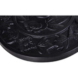 20 ポンド樹脂製屋外パティオ傘ベース(黒)