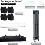 10 フィート x 10 フィート ホワイト インスタント キャノピー ポップアップ テント