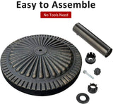 31.5 ポンド アンティークブロンズ屋外パティオ傘ベース