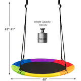 1人用スチールフレームスリングポーチスイング マルチカラー