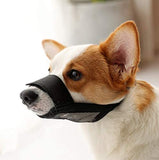 噛みつき防止犬用口輪、ナイロン製ソフト犬用口輪、安全、調節可能なループ、通気性のあるメッシュ生地、小型から大型犬まで噛みつき防止、吠え防止、舐め防止