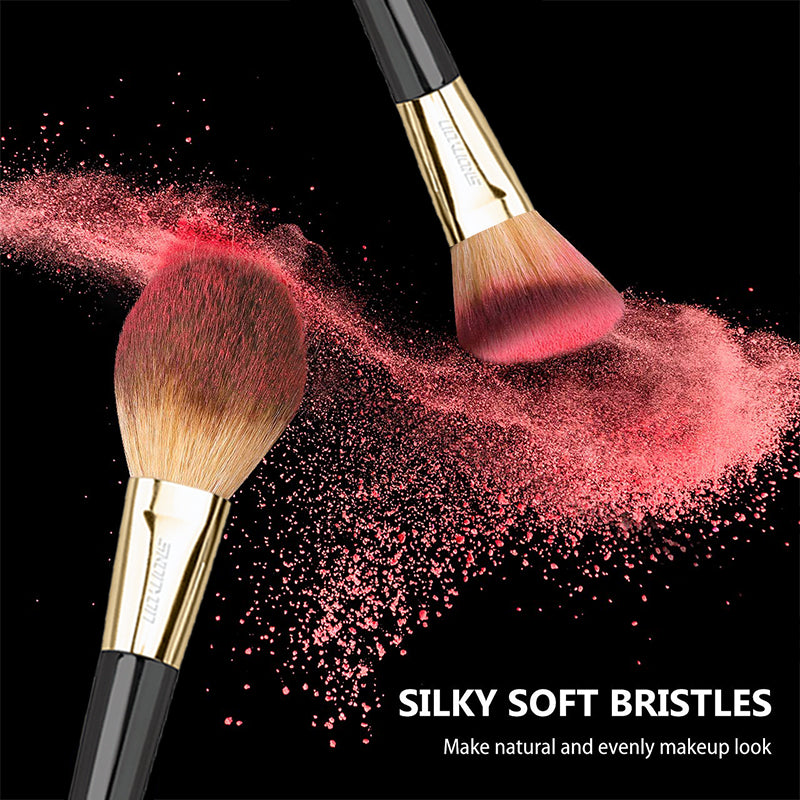 アイシャドウ、ファンデーション、ブラッシュ、コンシーラー用メイクブラシセット 5 点