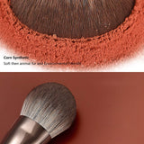 アイシャドウ、ファンデーション、ブラッシュ、コンシーラー用メイクブラシセット 5 点