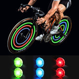 SKONYON Bike Wheel Lights Bike Spoke Lights Waterproof Bicycle Wheel Lights for Safe Cycling, Easy to Install Cool Bike Lights for Wheels
