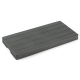 38in x 18in x 3in Mini Split Condenser Pad for Ductless Heat Pump HVAC Systems-Gray