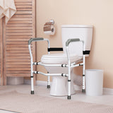 Steel Safety Toilet Rail with Created Fixable Clamp