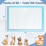 150 Pieces 24 x 36 Inch Pet Wee Pee Piddle Pad-S