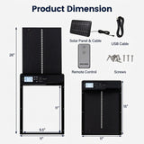 Solar Powered Automatic Chicken Coop Door