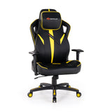 Ergonomic Gaming Chair with Adjustable Height and Reclining Backrest