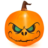 4 Feet Halloween Inflatable Pumpkin with Build-in LED Light