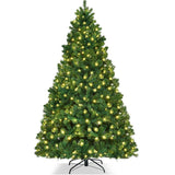 6-foot Lighted Artificial Fir Christmas Tree