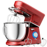 7.5 Qt Tilt-Head Stand Mixer with Dough Hook-Silver