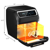 1700W 8-In-1 Electric Air Fryer with Accessories
