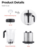 1500W Smoothie Maker High Power Blender with 10 Speeds