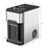 Water Cooler Dispenser 3-in-1 with Built-in Ice Maker and 3 Temperature Settings