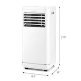 8000 BTU Portable Air Conditioner with Dehumidifier