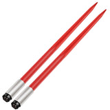 Pair Hay Spear 49in Bale Spear 3000 lbs Capacity, Bale Spike Quick Attach Square Hay Bale Spears 1 3/4in, Red Coated Bale Forks, Bale Hay Spike with Hex Nut  Sleeve for Buckets Tractors Loaders