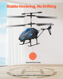 RC Helicopter, 2.4GHz Flying Remote Control Helicopter, 3.5 Channel RC Airplane for Kid, 16 Mins Flight Time, Altitude Hold, One-Key Takeoff/Landing  LED Lights, Toys for Kids Ages 8 and up