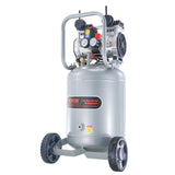 13 Gallon Air Compressor, 2HP 4.6 SCFM@90PSI Oil Free Air Compressor Tank, 66dB Ultra-Quiet Compressor for Tire Inflation, Auto Repair, Woodwork Nailing, Spray Painting (125PSI Max Pressure)