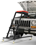 Automotive Top Creeper, with Adjustable Height 48in to 76in, 400 LBS Capacity High Creeper, 4 Swivel Caster Wheels, Heavy Duty Creeper for Auto Repair and Maintenance