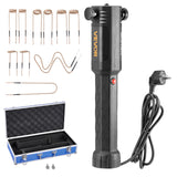 Induction Heater Bolt Removal, 1100W 110V Magnetic Induction Heater Kit, Handheld Nut Buster Tool, Mini Heating Machine for Rusty Screw Removing, Car Garage Repairing Tools with 10 Coil and Box