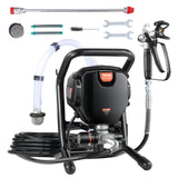 Stand Airless Paint Sprayer, 3000PSI 750W Efficient Electric Airless Sprayer,for Home Interior and Exterior Furniture and Fences, Handheld Paint Sprayers, Fine and Even Painting Effect