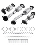 Catalytic Converter, Compatible with Nissan Frontier NV1500 NV2500 NV3500 Pathfinder Xterra/Suzuki Equator, 4.0L V6, Front, Left, Rear, Right, Replacement OE 16399, for Exhaust Gas Purification