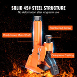 Manual Tire Bead Breaker, 38in-42in Tires Changer Tool with Rubber Pad, Protect Aluminum Alloy Hubs, Easy-Operated Tire Repair Tool for ATVs/UTVs, Tractors, Trucks, Cars, Heavy Duty Tires