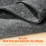 Non-Slip Resistant Rug Pad, Protective Cushioning Carpet Pad