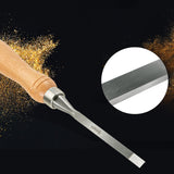 12-Piece Wood Lathe Chisel Set, 3.75in Blade, Woodworking  Carving Tools with Wooden Case for Furniture  Root Crafting