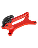 Portable Pipe Vise, Lightweight Aluminum Pipe Vise with 1/8in to 1-1/2in Clamping Capacity, Ideal for Onsite Plumbing Installation, Repair, and Maintenance