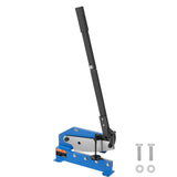 12in Manual Hand Plate Shear for Metal Sheet Processing, HS-12 Benchtop Cutter with Q235 Material, for Crafts Thick Steel Crafting, Heavy Duty Roll Press Machine for Builders, DIY Enthusiasts