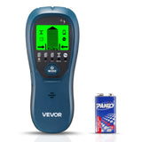 Stud Finder Wall Scanner, 5 in 1, Electronic Wall Stud Detector with Smart Sensor, High-Definition LCD Display and Audio Alarm, for the Center and Edge of Metal, AC Wire, Joists, Pipes, Blue