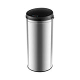 8 Gal Automatic Trash Can with Stainless Steel Frame Touchless Waste Bin