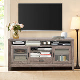 TV Stand Entertainment Center for TVs up to 65 Inch with Storage Cabinets