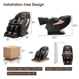 Relaxation 25 - Zero Gravity SL-Track Electric Shiatsu Massage Chair with Intelligent Voice Control
