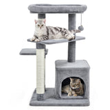 Multi-layer Cat Tree with Perch and Hanging Ball